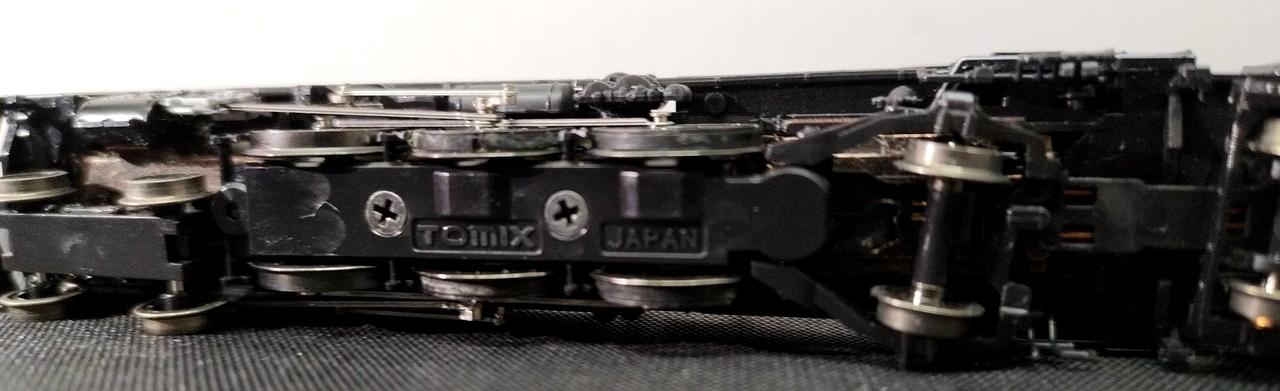 車輪ゴム劣化により破損あり