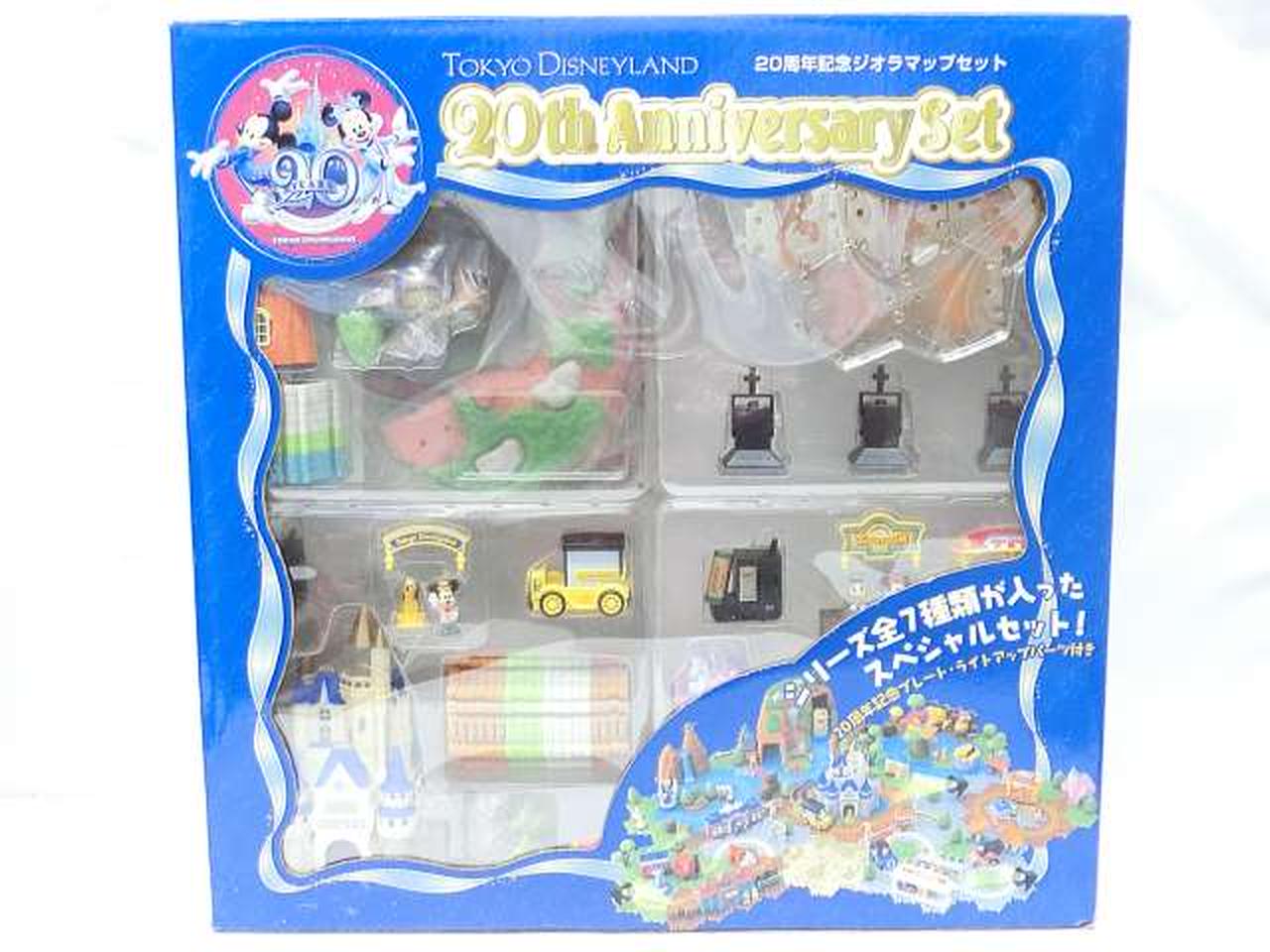 新品】東京Disney Land 20周年記念ジオラママップセット