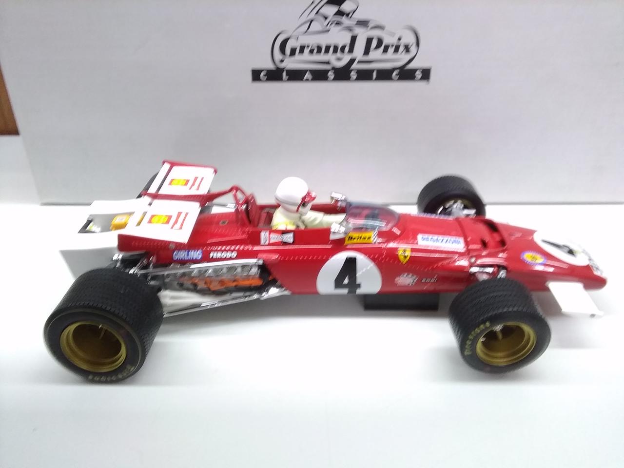 フェラーリ 312B GPC97062 イギリスGP クレイΩ ミニカー