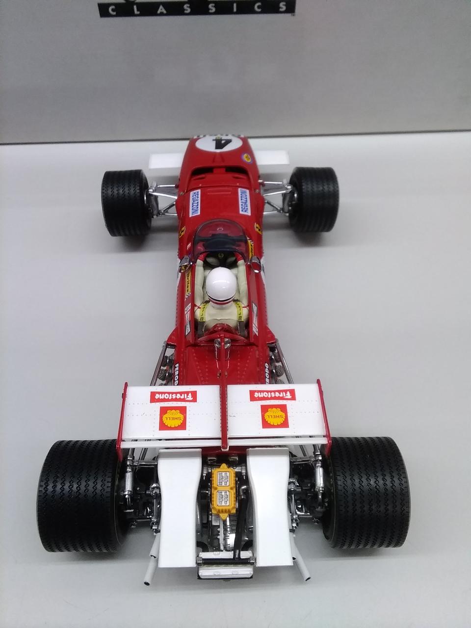 フェラーリ 312B GPC97062 イギリスGP クレイΩ ミニカー