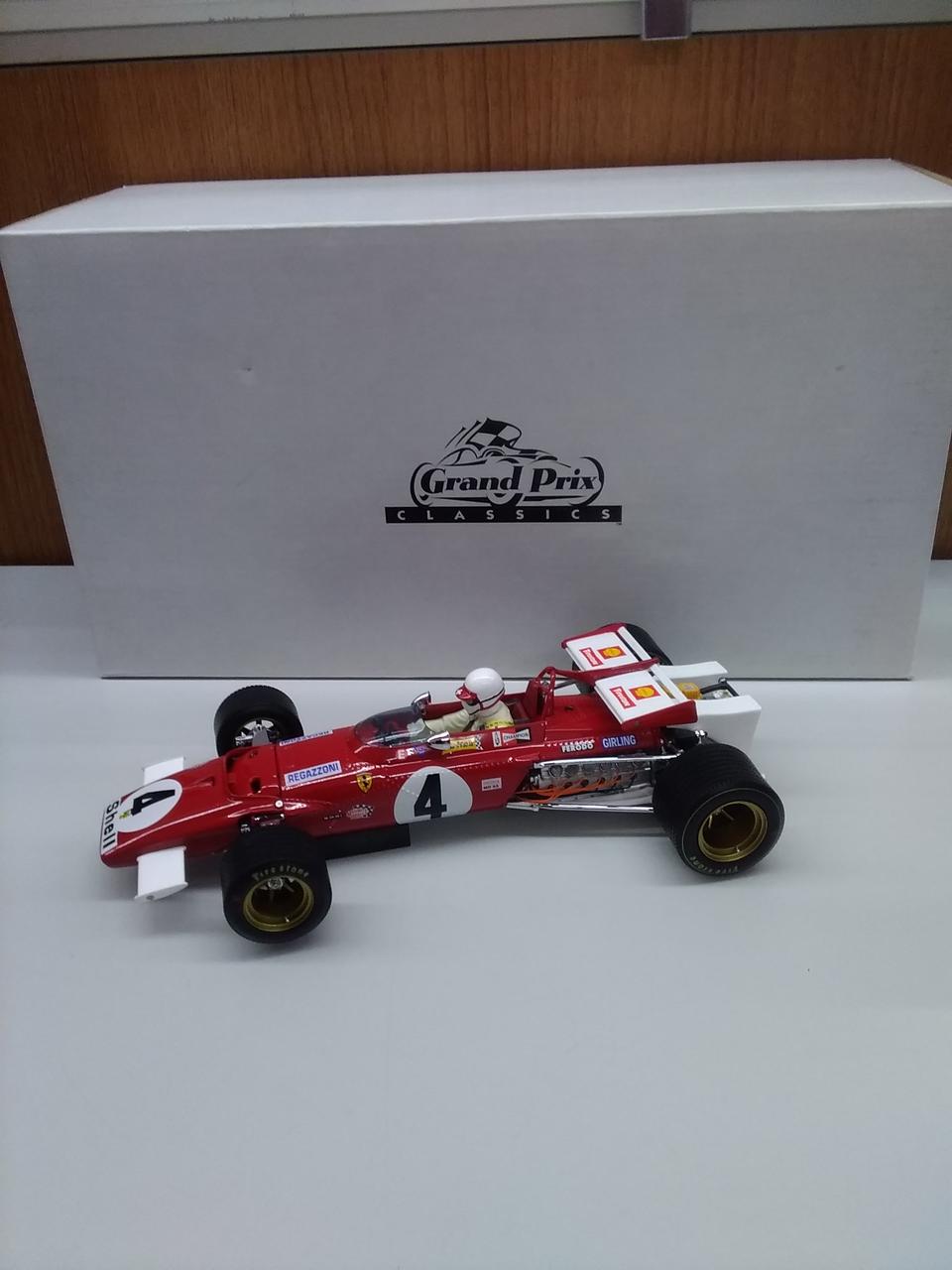 フェラーリ 312B GPC97062 イギリスGP クレイΩ ミニカー