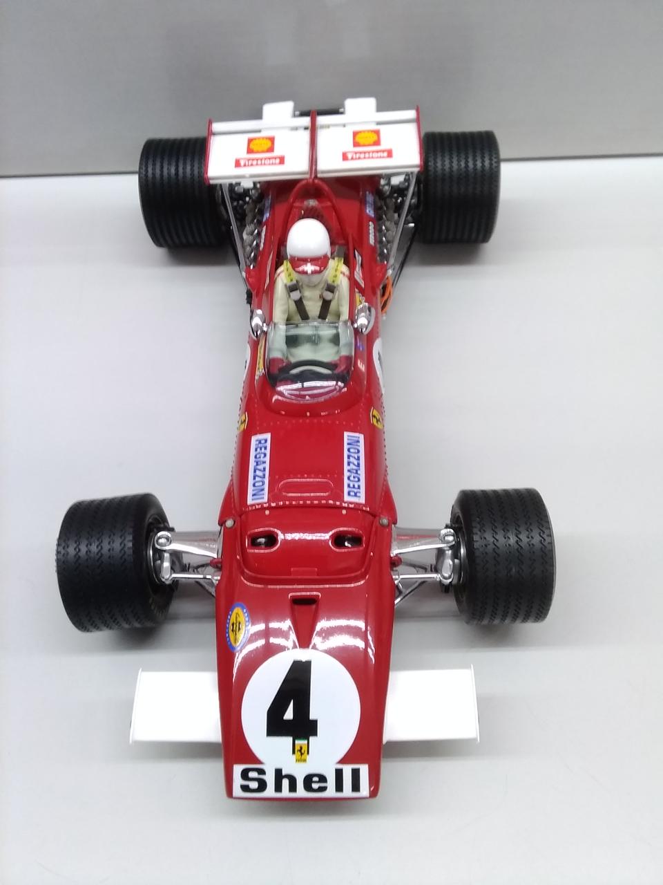 フェラーリ 312B GPC97062 イギリスGP クレイΩ ミニカー