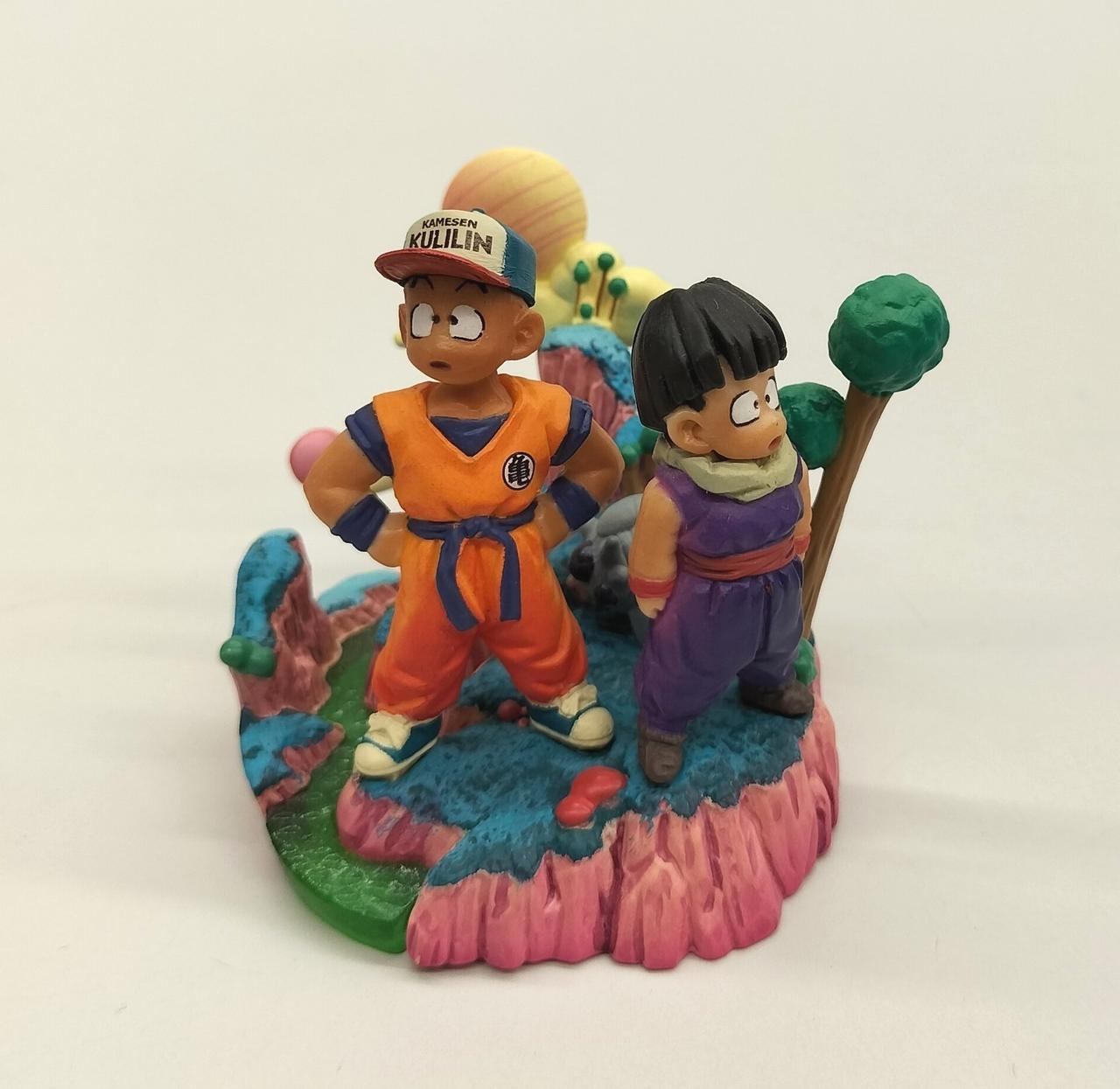 【未開封】ドラカプ 到着ナメック星 クリリン&孫悟飯 ボーナスパーツ無し ナメック星 悟空 復活 ドラゴンボールカプセル ナメック星編