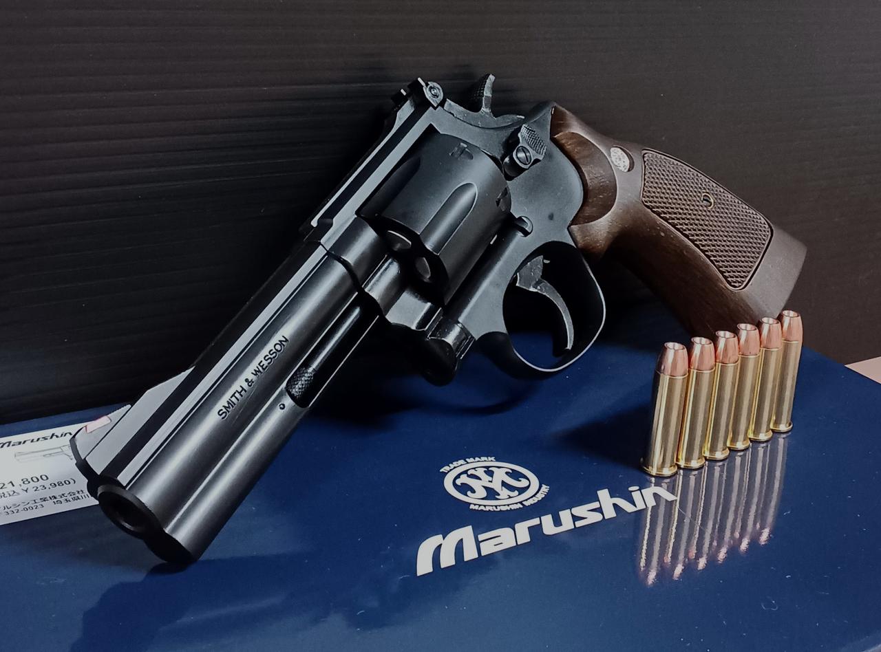 現状品 MFG MARUSHIN S&W MARK1 スコープ 弾薬5個付 マルシン|S&W M586 マットブラック|HARDOFFオフモール（オフモ