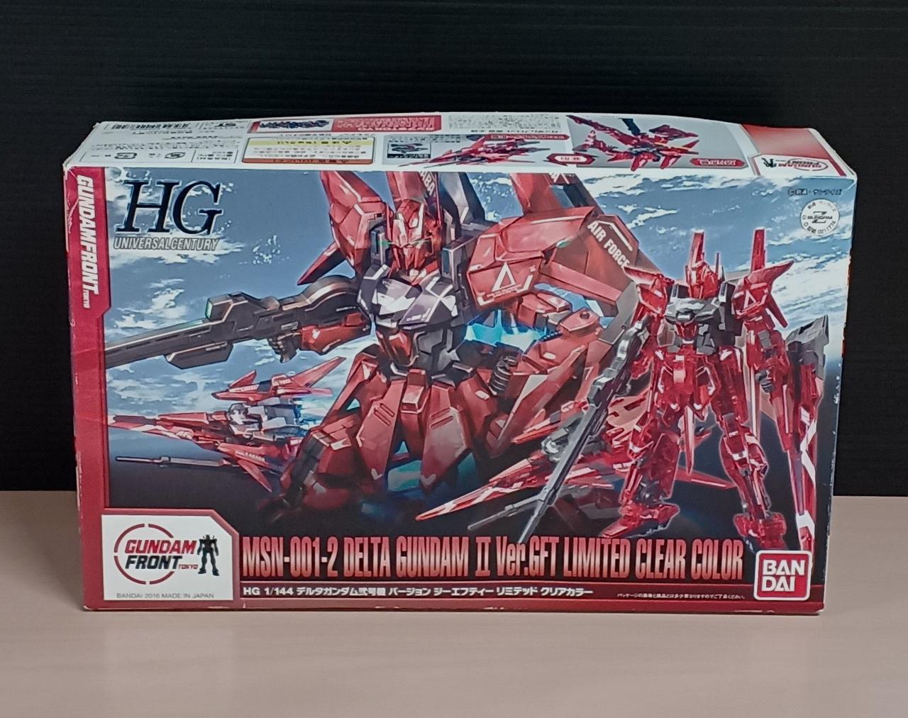 ガンプラ　デルタガンダム弐号機　クリアカラー HG 1/144 デルタガンダム弐号機 バージョン ジーエフティー リミテッド