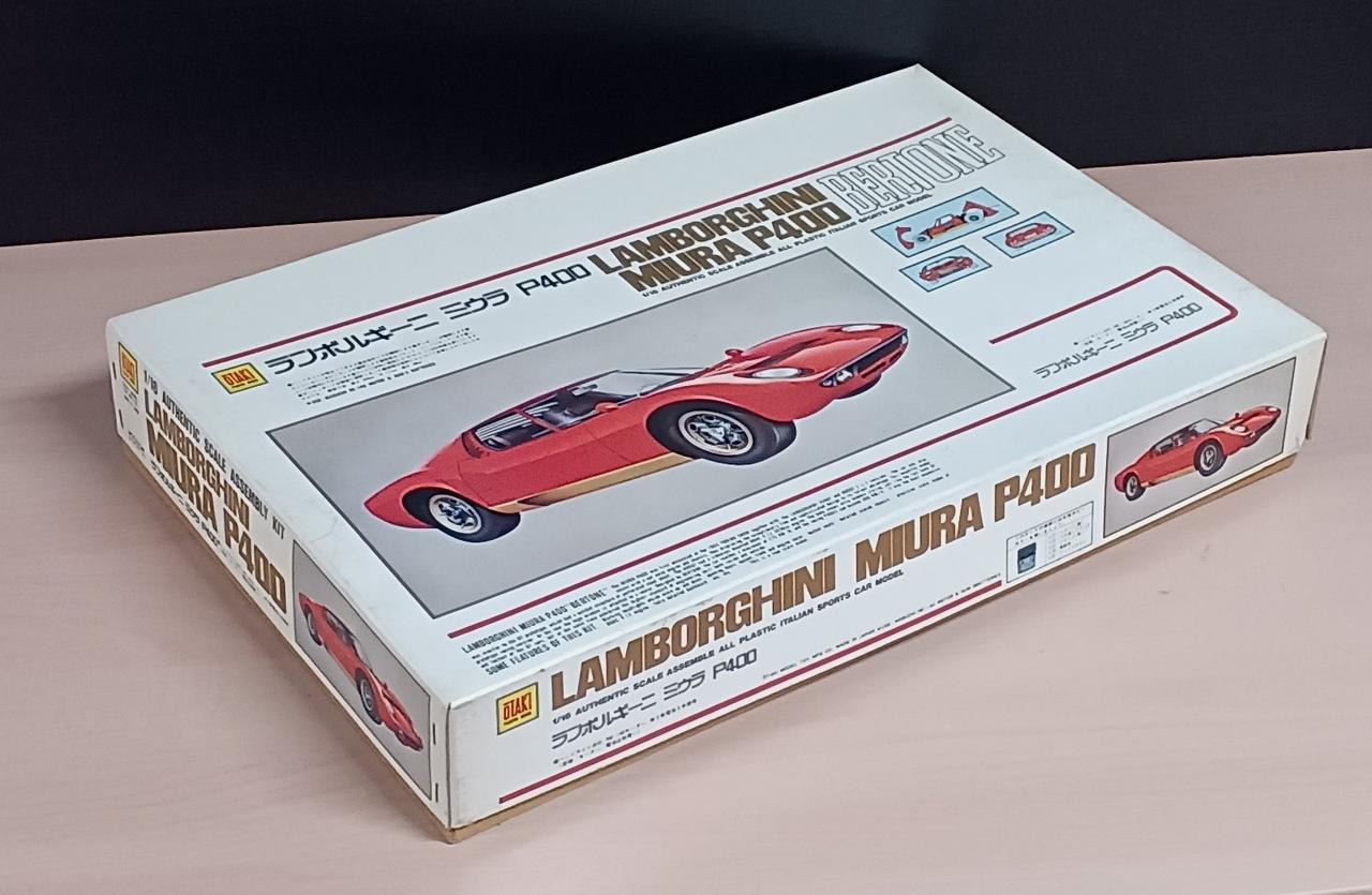 ランボルギーニ　ミウラ　1/16株式会社オオタキ製　未組立 ランボルギーニ ミウラ 1/16株式会社オオタキ製 未組立 - メルカリ