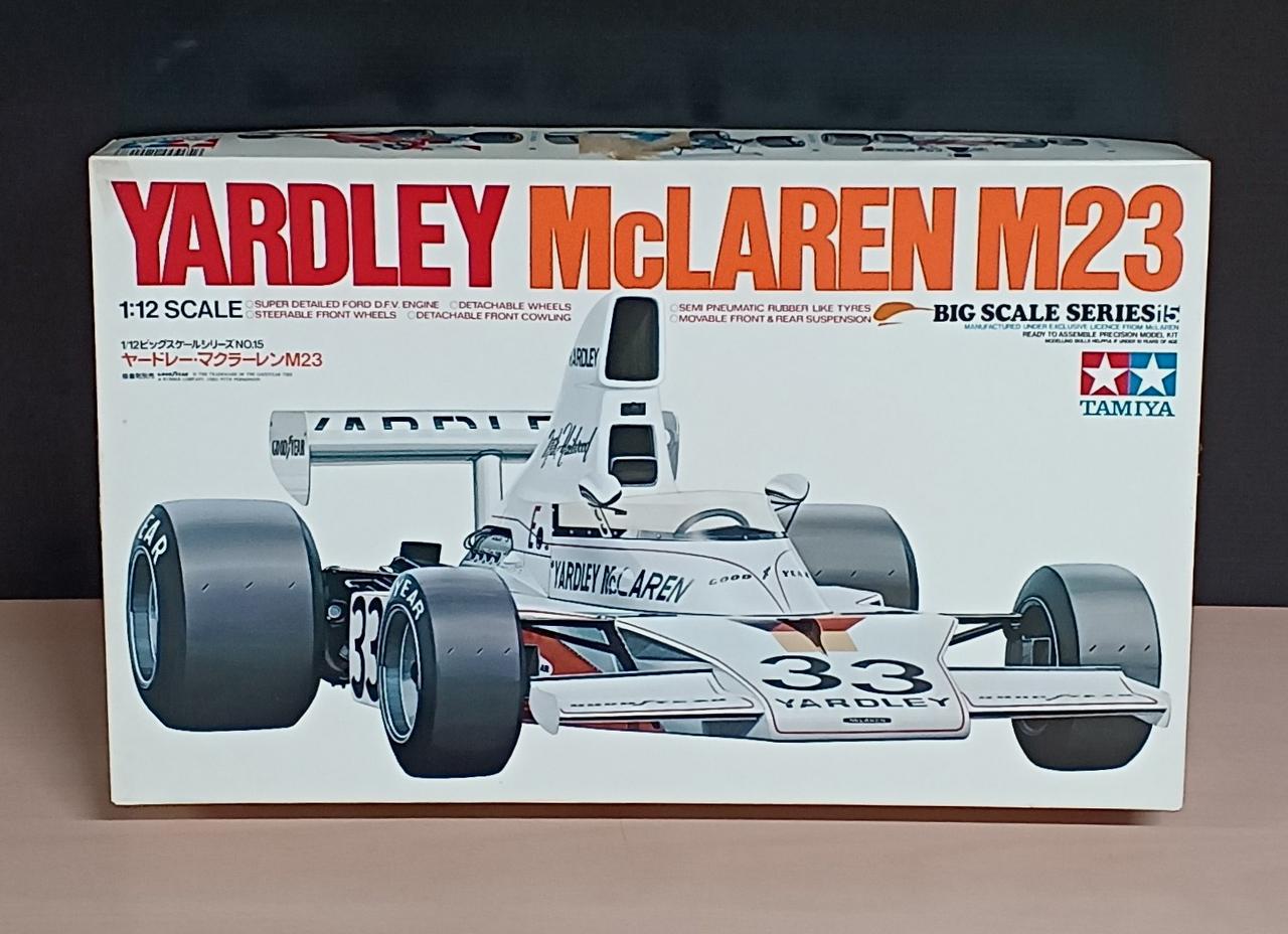 F1 タミヤ 1/12 ビッグスケール ヤードレーマクラーレンM23 プラモデル タミヤ 1/12 ビッグスケールシリーズ ヤードレー マクラーレン
