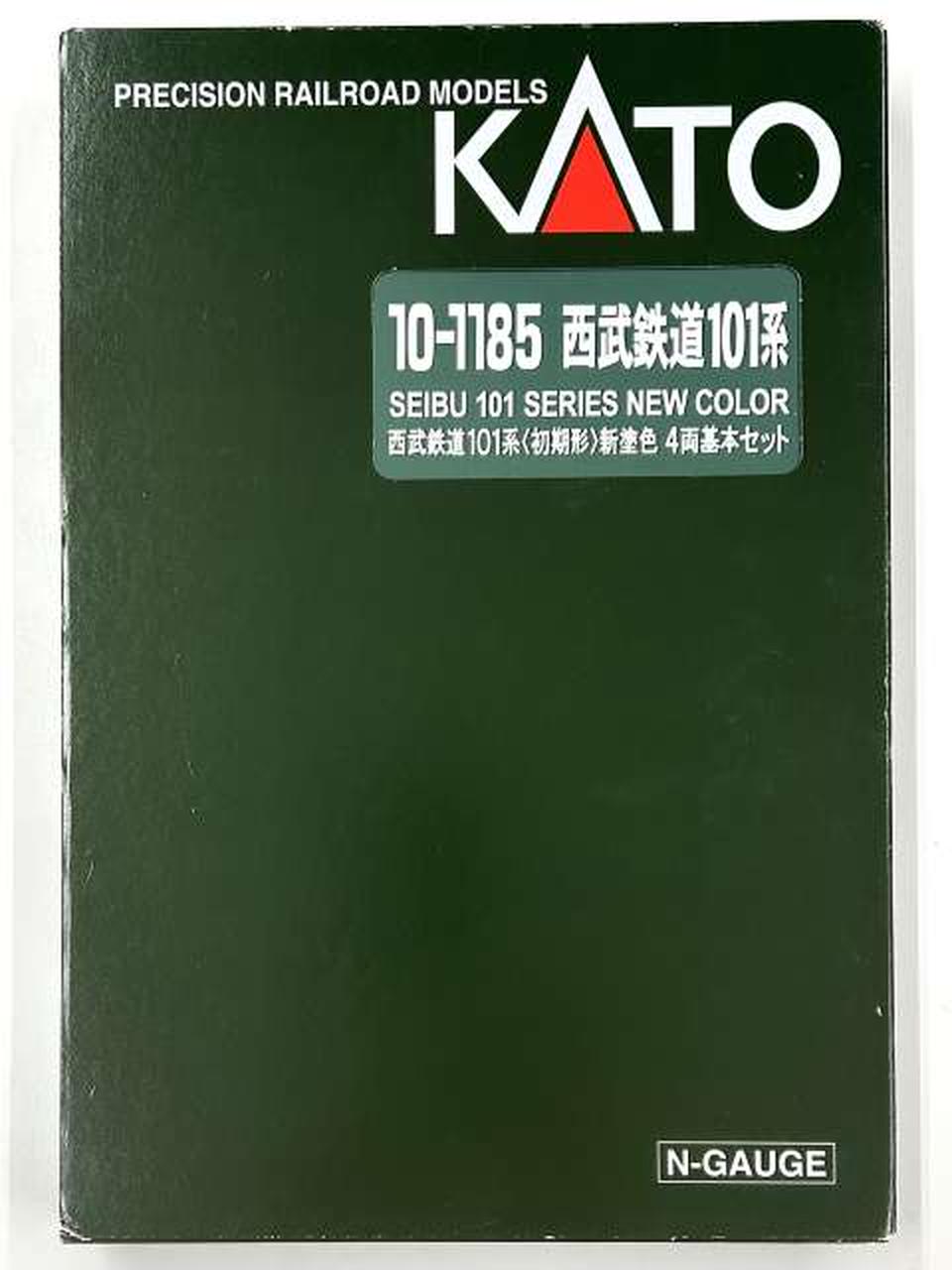 KATO 10-1185 西武鉄道101系 初期形 新塗色 ジャンク N) 10-1185 西武鉄道 101系 初期形 新塗色 4両基本セット