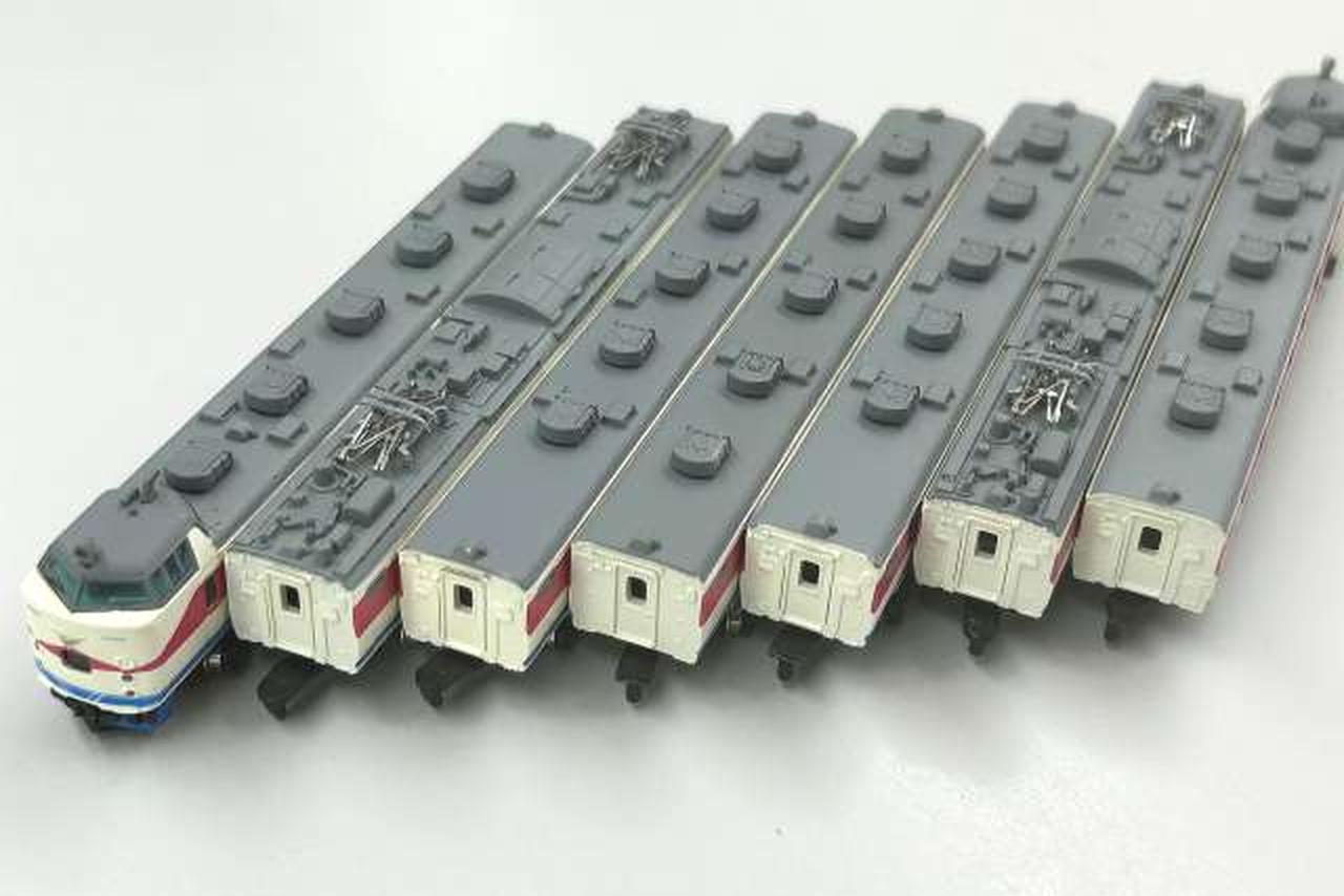 テラネッツ 489系 特急型電車 7両セット 白山カラー テラネッツ 489系 特急型電車 7両セット 白山カラー ZJゲージ489