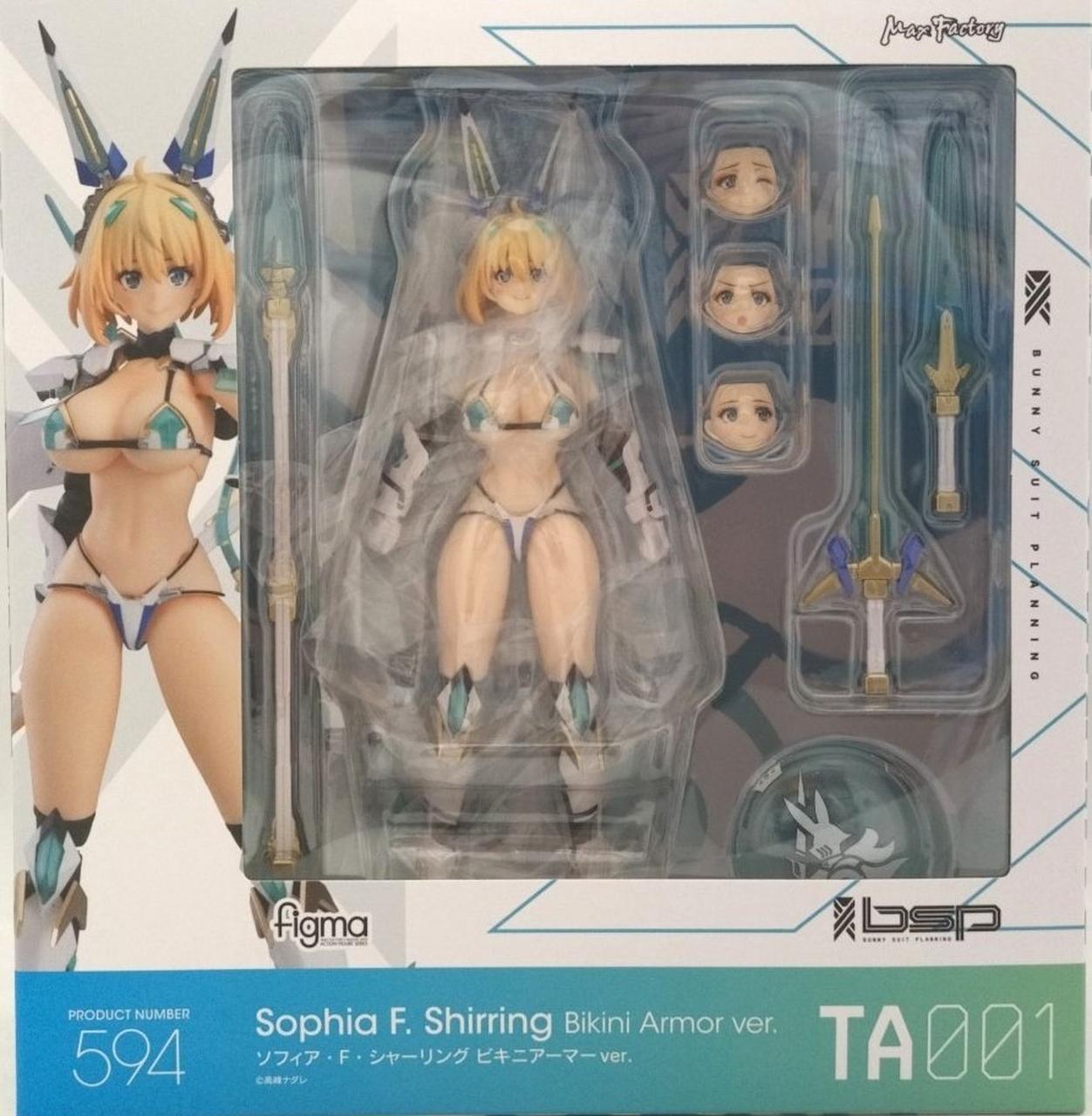 figma 594 ソフィア・f・ シャーリング ビキニアーマーver 特典付き figma ソフィア・F・シャーリング ビキニアーマーver.