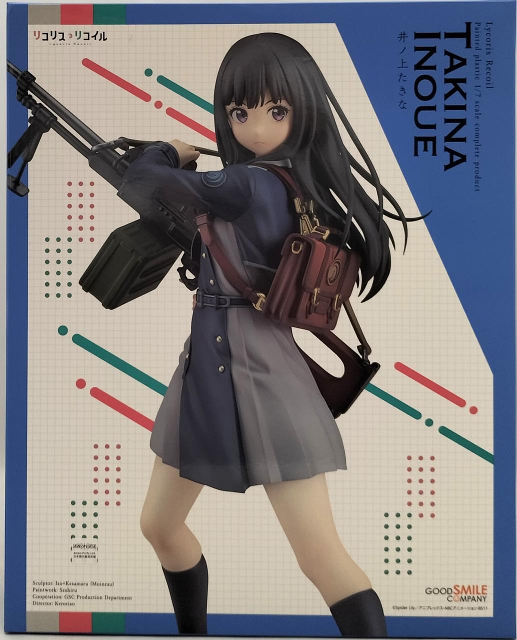 【未開封】リコリコ 井ノ上たきな フィギュア グッドスマイルカンパニー 井ノ上たきな｜グッドスマイルカンパニー公式ショップ