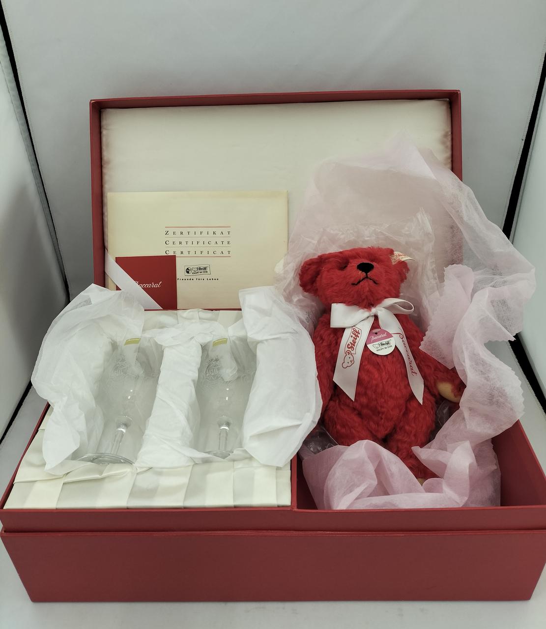 ぱぴ　シュタイフ×バカラコラボベア 楽天市場】【シュタイフ】Steiff バカラ コラボ クリスタル