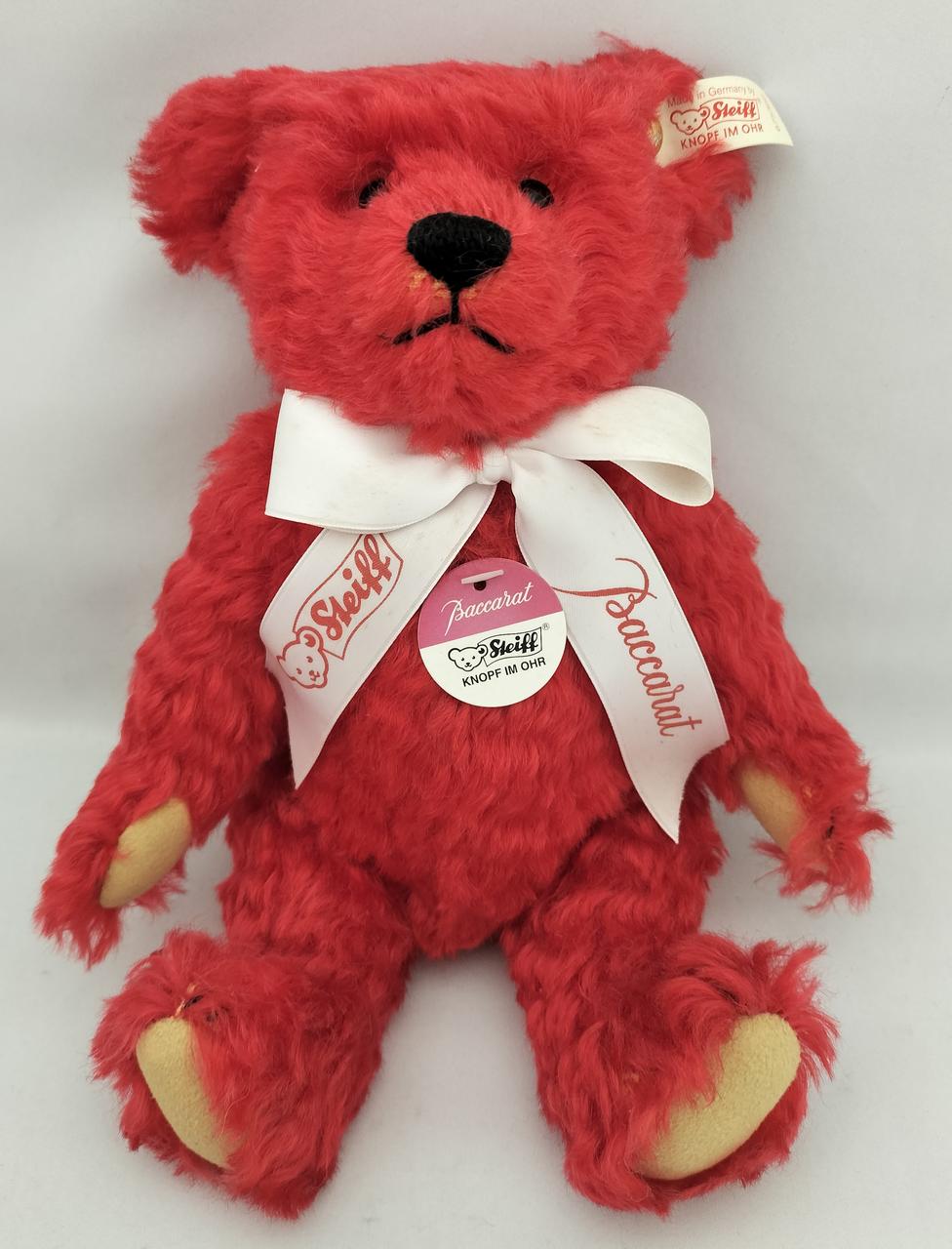 Steiff シュタイフ Baccarat バカラ テディベア　コラボテディベア 極美品 激レア Baccarat バカラ Steiff 限定 テディベア