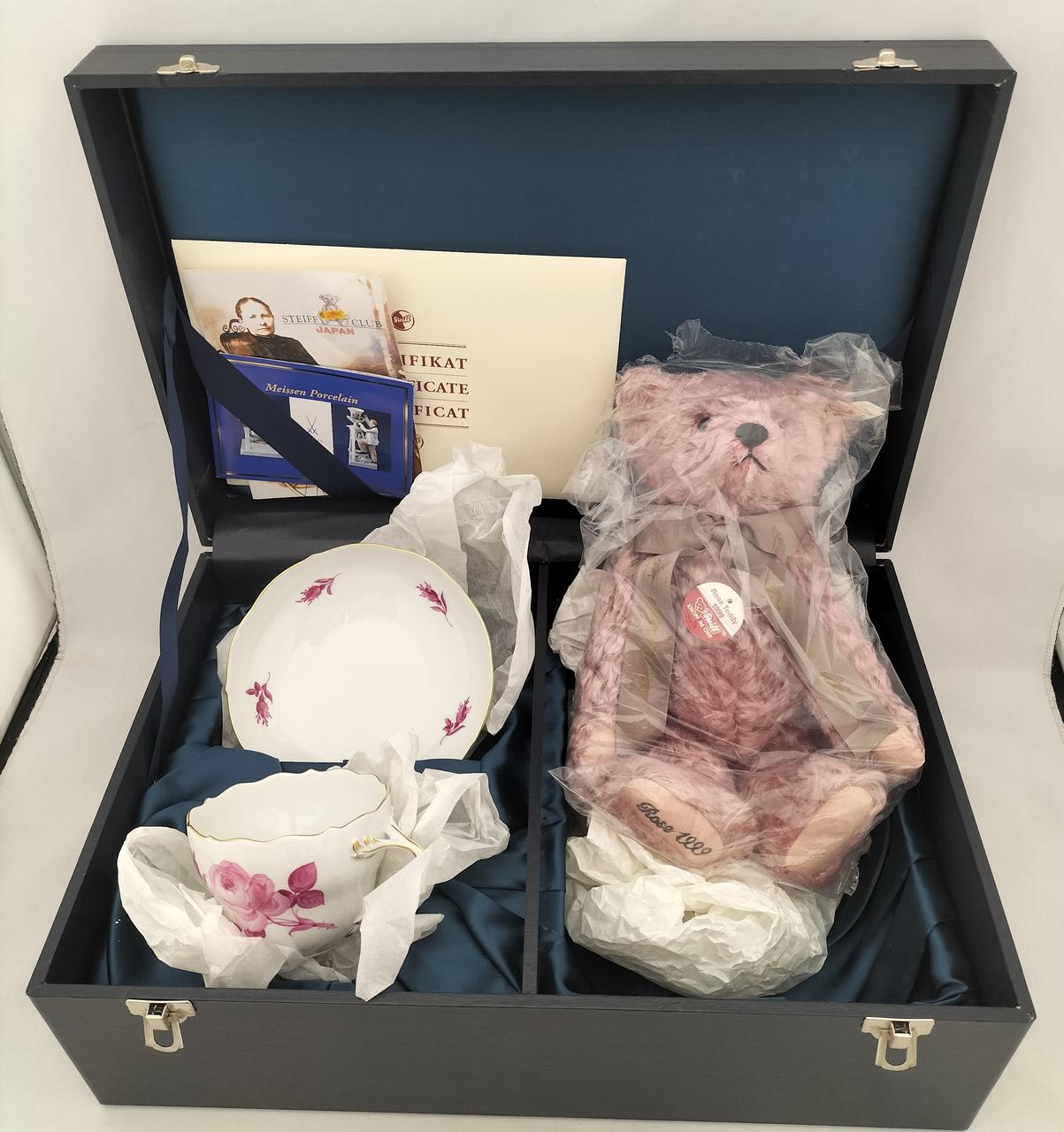 シュタイフ(STEIFF)|【テディベア】 マイセン シュタイフ コラボ