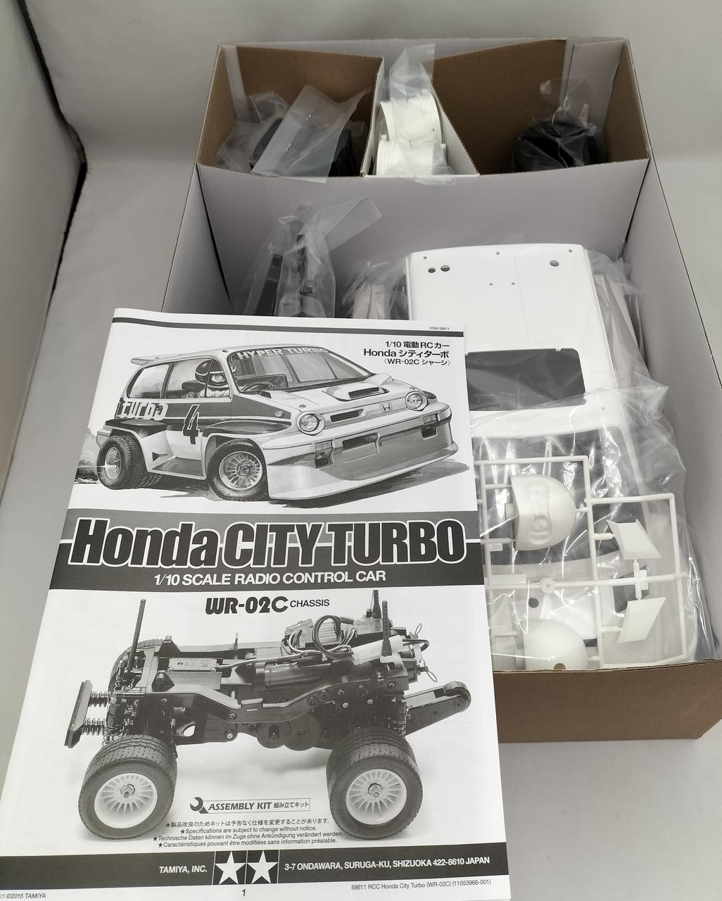 タミヤ(TAMIYA)|1/10 Honda シティターボ (WR-02Cシャーシ)|【ハード