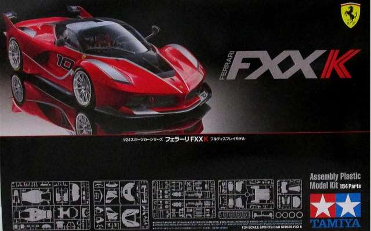 送料無料】タミヤ フェラーリ 1/24 FXXK エッチングパーツ付