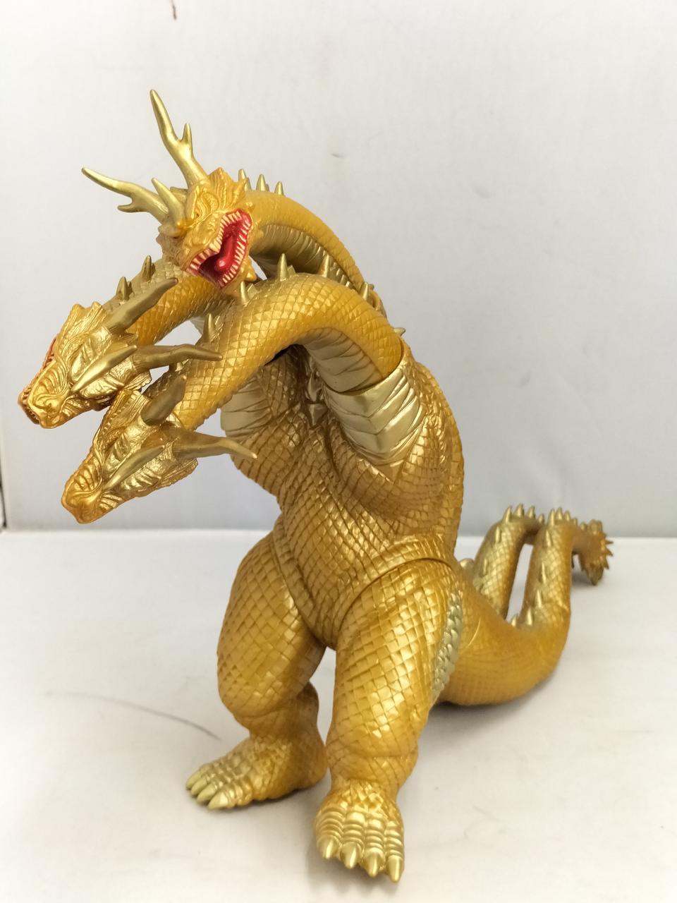 〈未使用未組立て〉バンダイ 超ドラゴン怪獣キングギドラ ～モスラ3 超ドラゴン怪獣 キングギドラ 「モスラ3 キングギドラ来襲