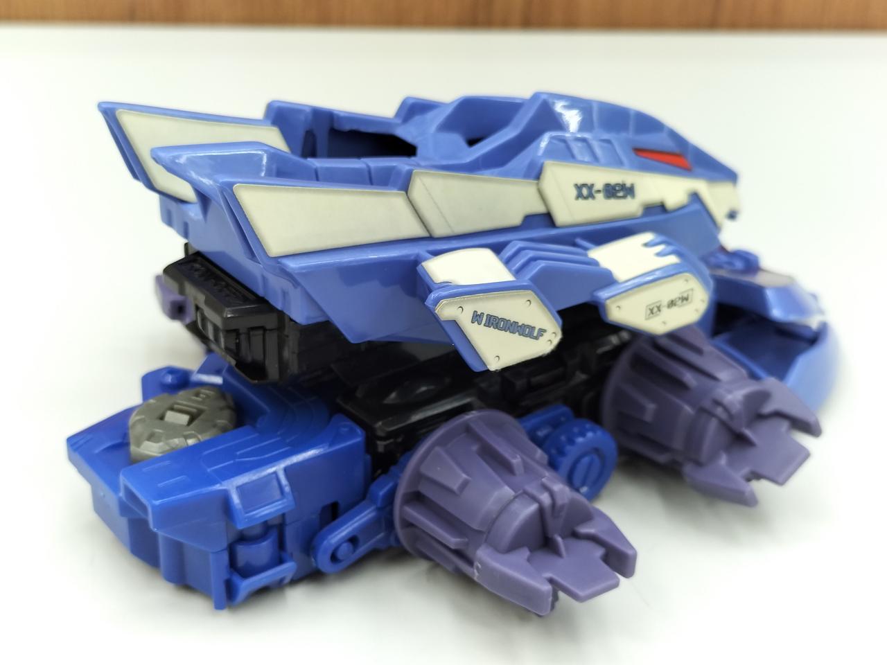 バンダイ クラッシュギア Wアイアンウルフ ワイルドアイアンウルフ