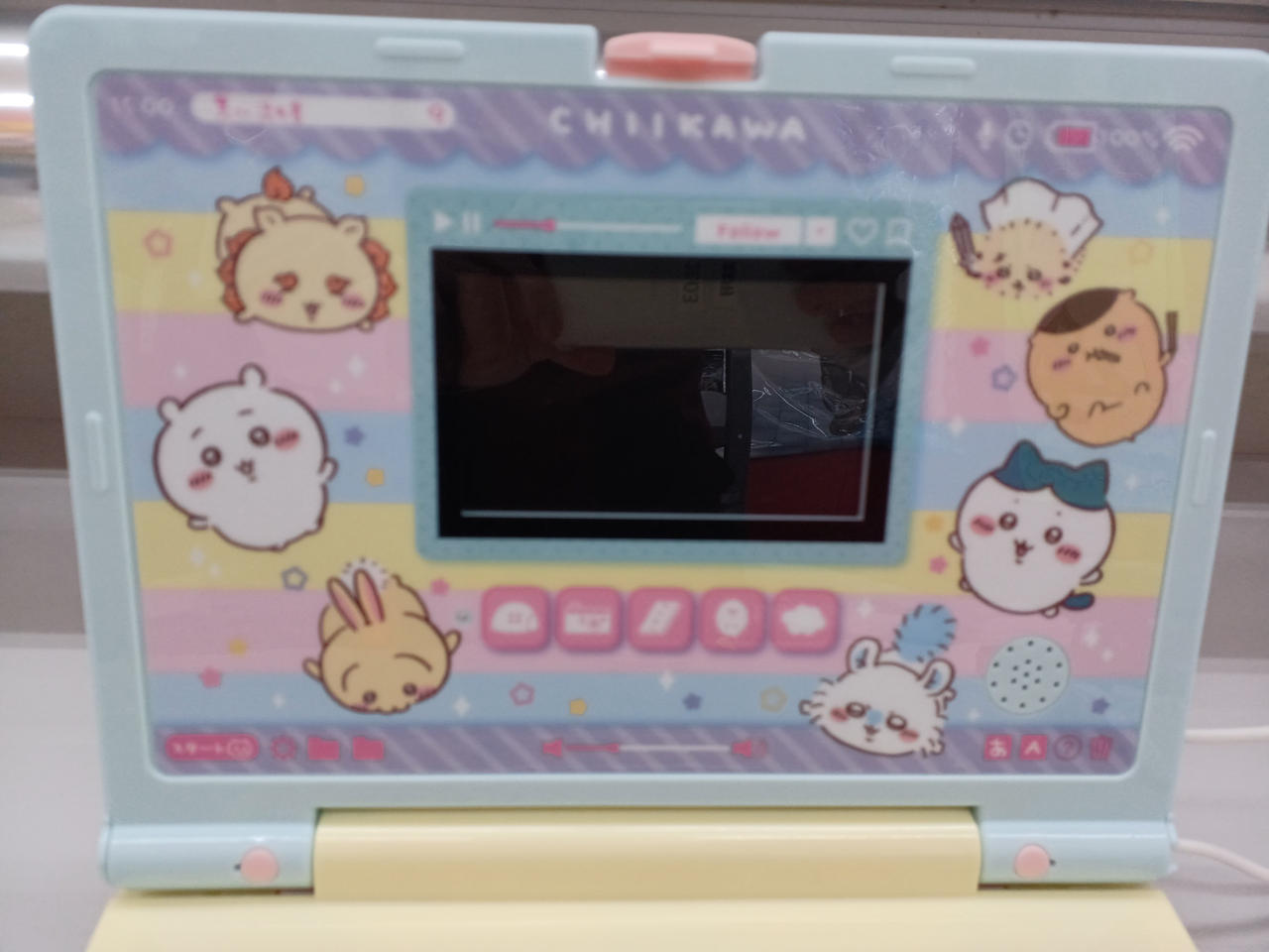 【開封、動作確認のみ】バンダイ 大人気☆ちいかわ ラーニングパソコン ちいかわラーニングパソコン | ちいかわ｜バンダイ公式サイト