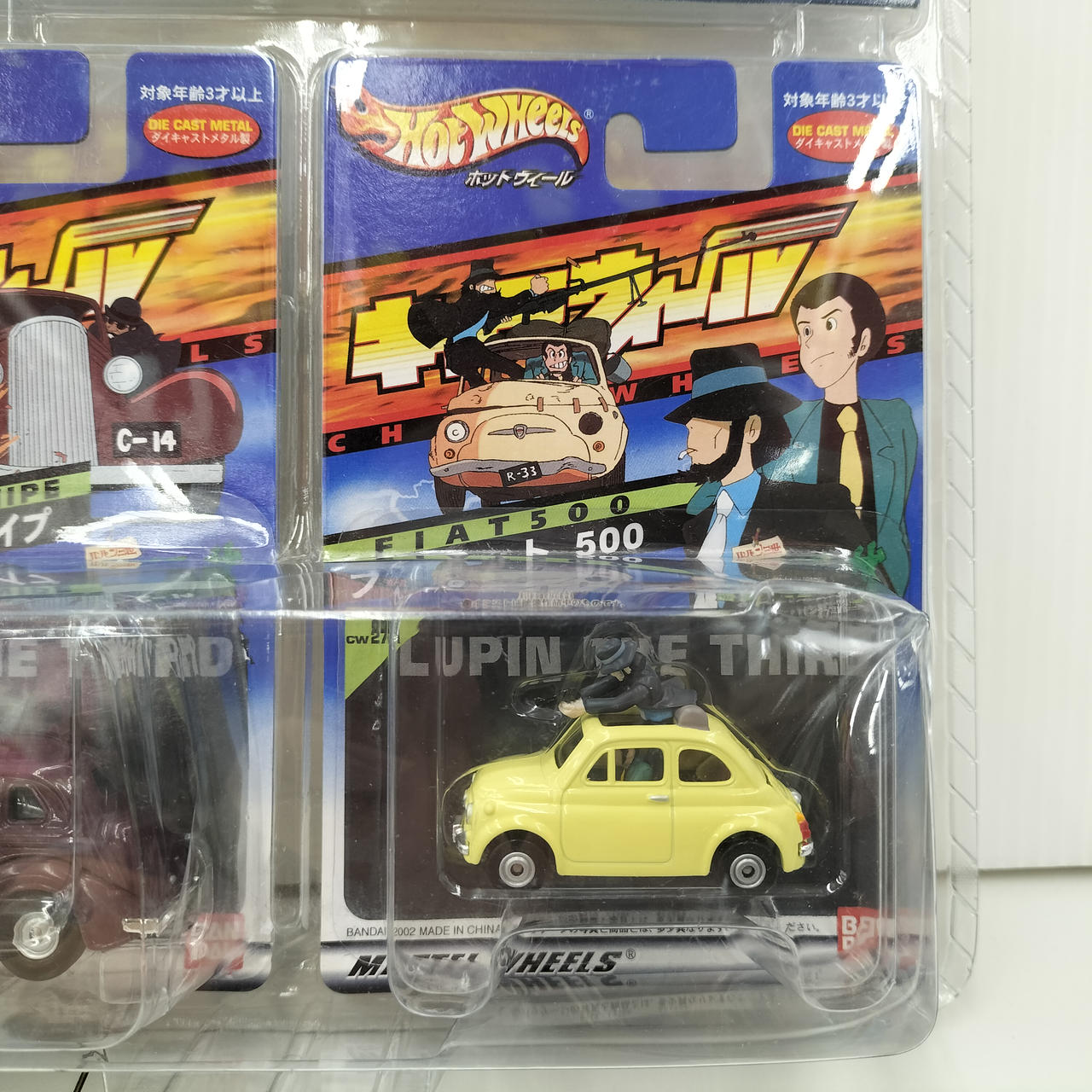 ルパン三世 カリオストロの城 3台セット キャラウィール(Hot Wheels) ホットウィール(Hot Wheels)|キャラウィール カリオストロの城 3