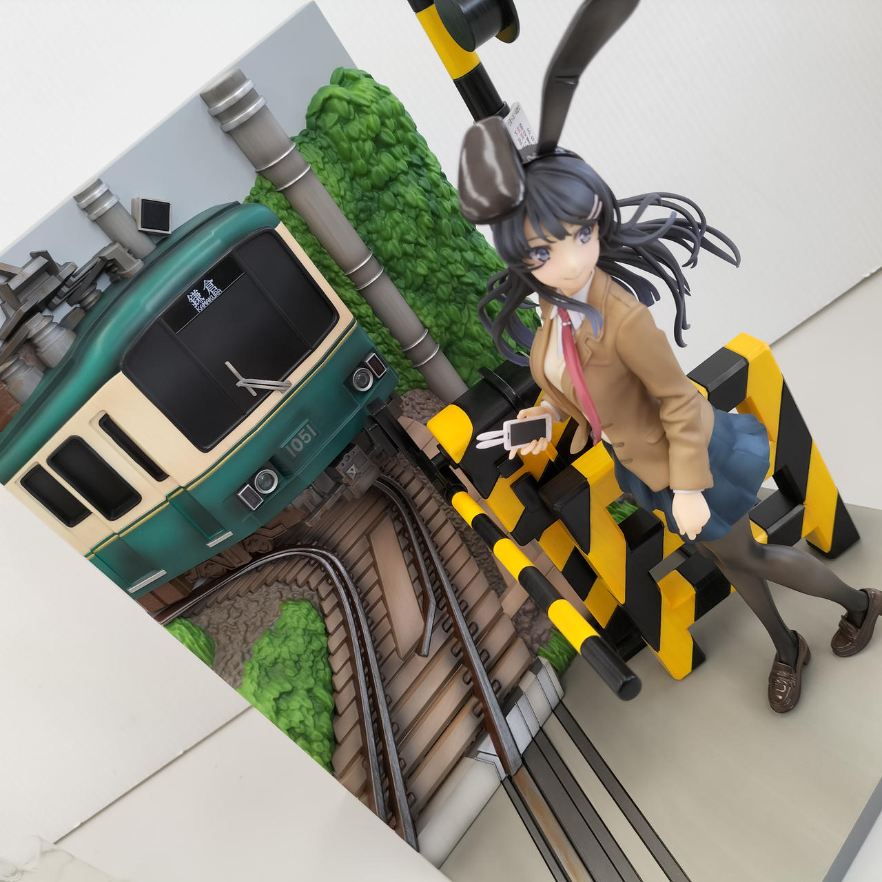 渋谷スクランブル　フィギュア　桜島麻衣　江ノ電ver． SHIBUYA SCRAMBLE FIGURE、TVアニメ『青春ブタ野郎はバニー