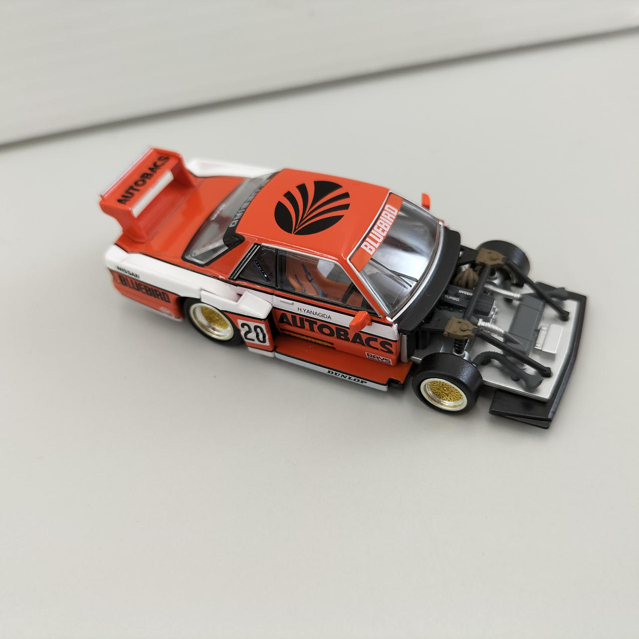 トミーテック　オートバックス ブルーバード スーパーシルエット(1983年仕様) トミーテック オートバックス ブルーバード スーパーシルエット