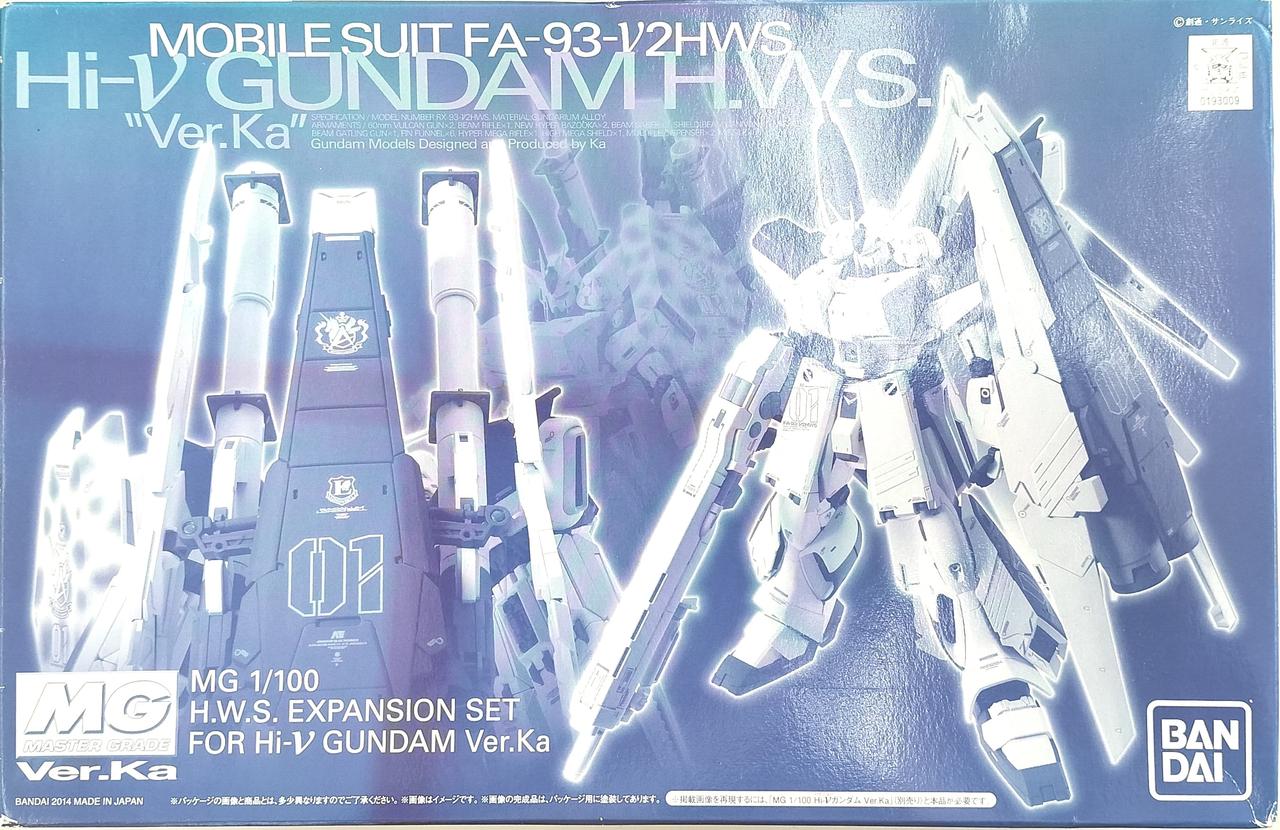 MG Hi-νガンダムVer.Ka＋HWS拡張セット【未組立】