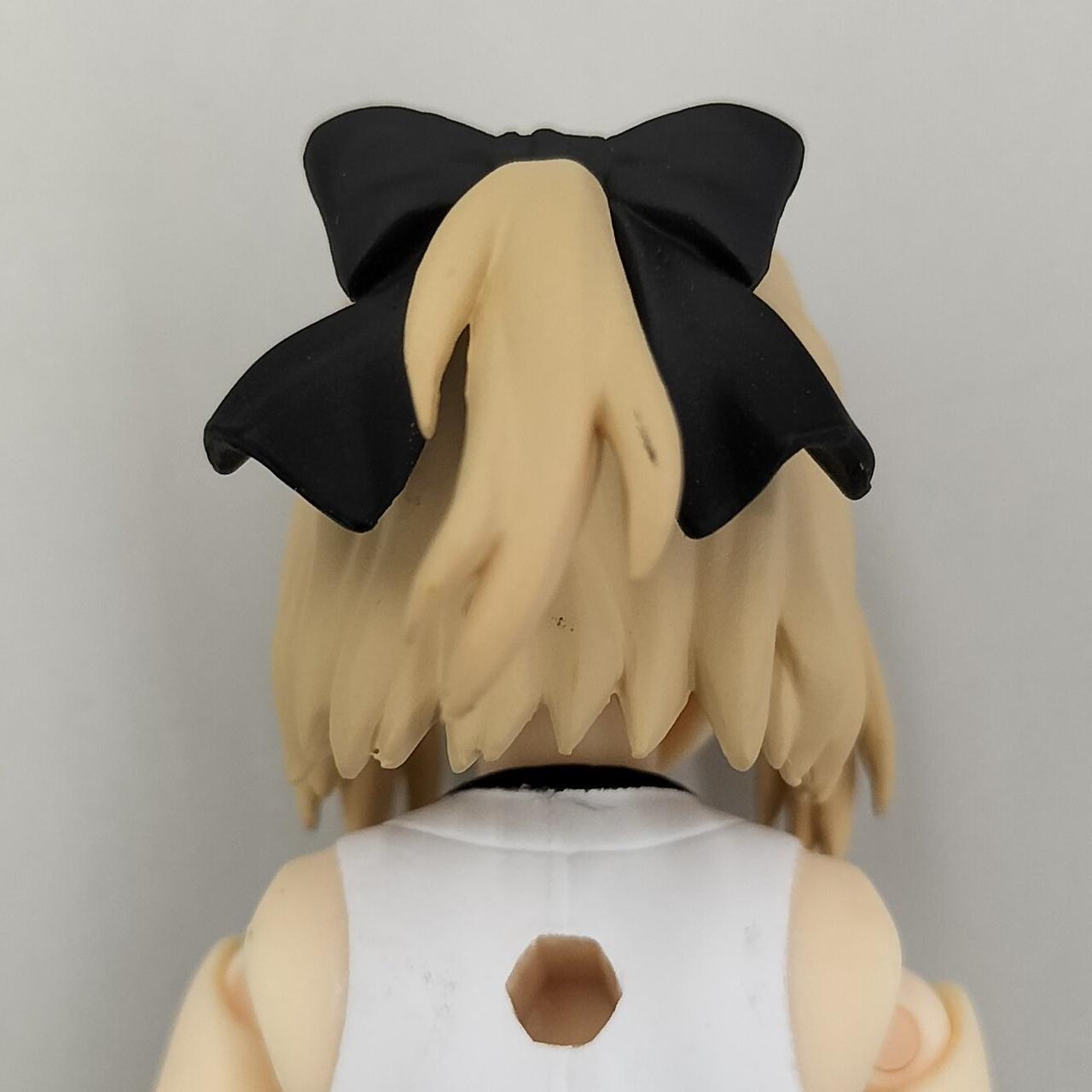 後頭部に汚れあり