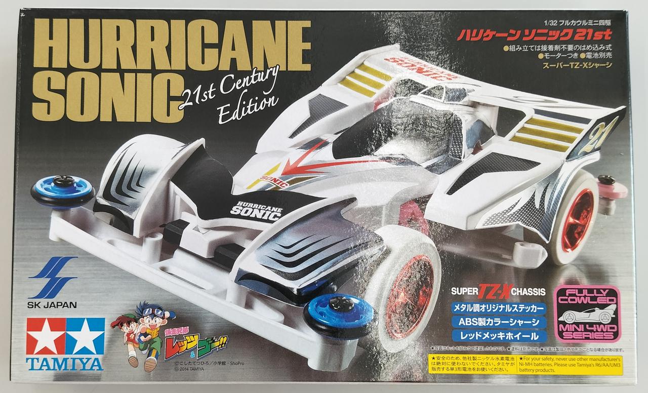 TAMIYA HURRICANE SONIC　21st 4個セット（全色コンプ） TAMIYA HURRICANE SONIC 21st 4個セット（全色コンプ）