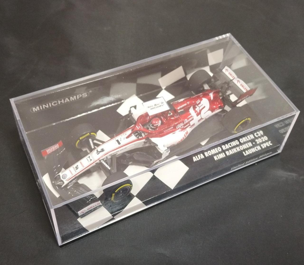 美品 1/43 スパーク アルファロメオ レーシング C39 キミ ライコネン 美品 1/43 スパーク アルファロメオ レーシング C39 キミ ライコネン