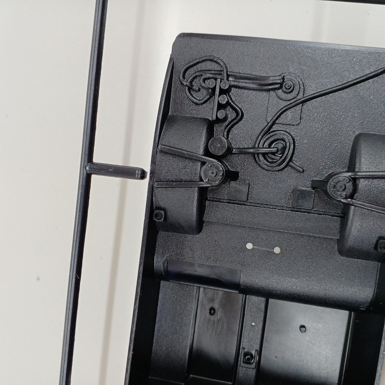 片側ランナーから外れてます