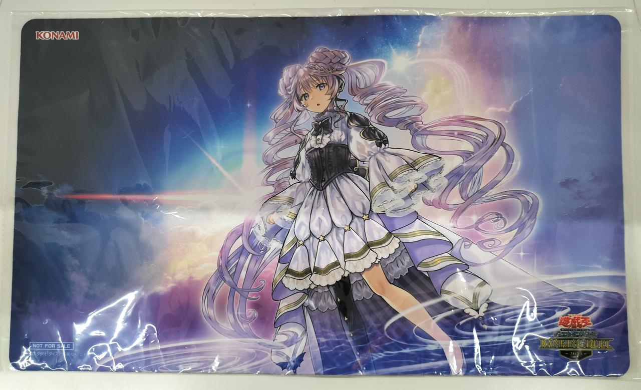 KONAMI 白き森 プレイマット 未使用　RANKING DUEL ランキング KONAMI 白き森 プレイマット 未使用 RANKING DUEL ランキング