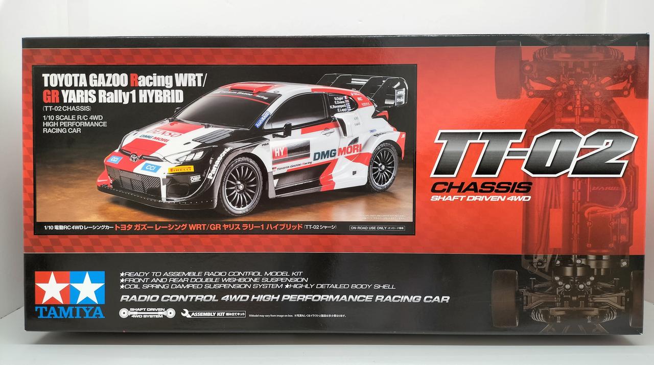 1/10 電動R/C 4WD レーシングカー TT-02