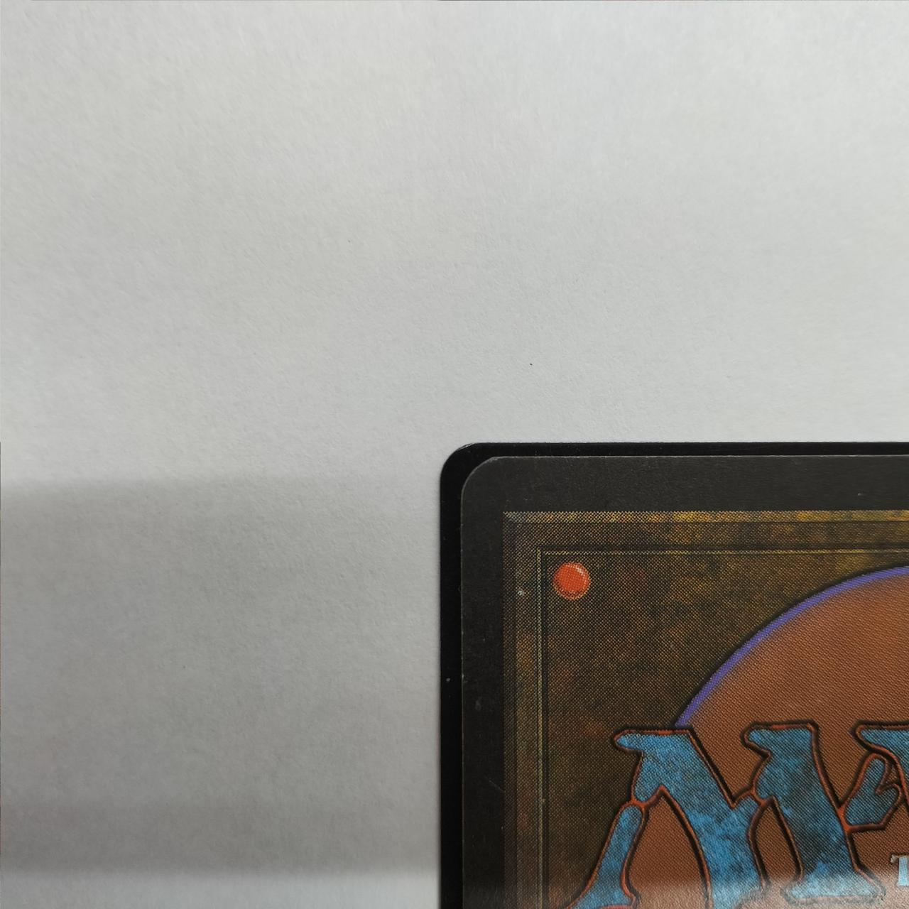 角の形比較用に後ろにカード置いた状態