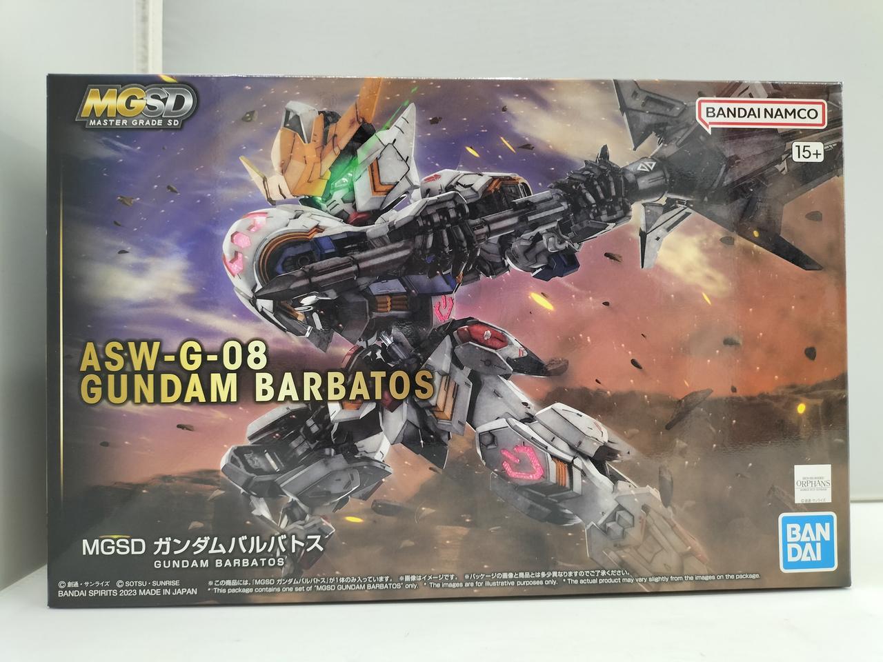 BANDAI - MGSD ガンダムバルバトス 鉄血のオルフェンズ 新品未開封 匿名配送 機動戦士ガンダム 鉄血のオルフェンズ」主役機のガンプラ「MGSD