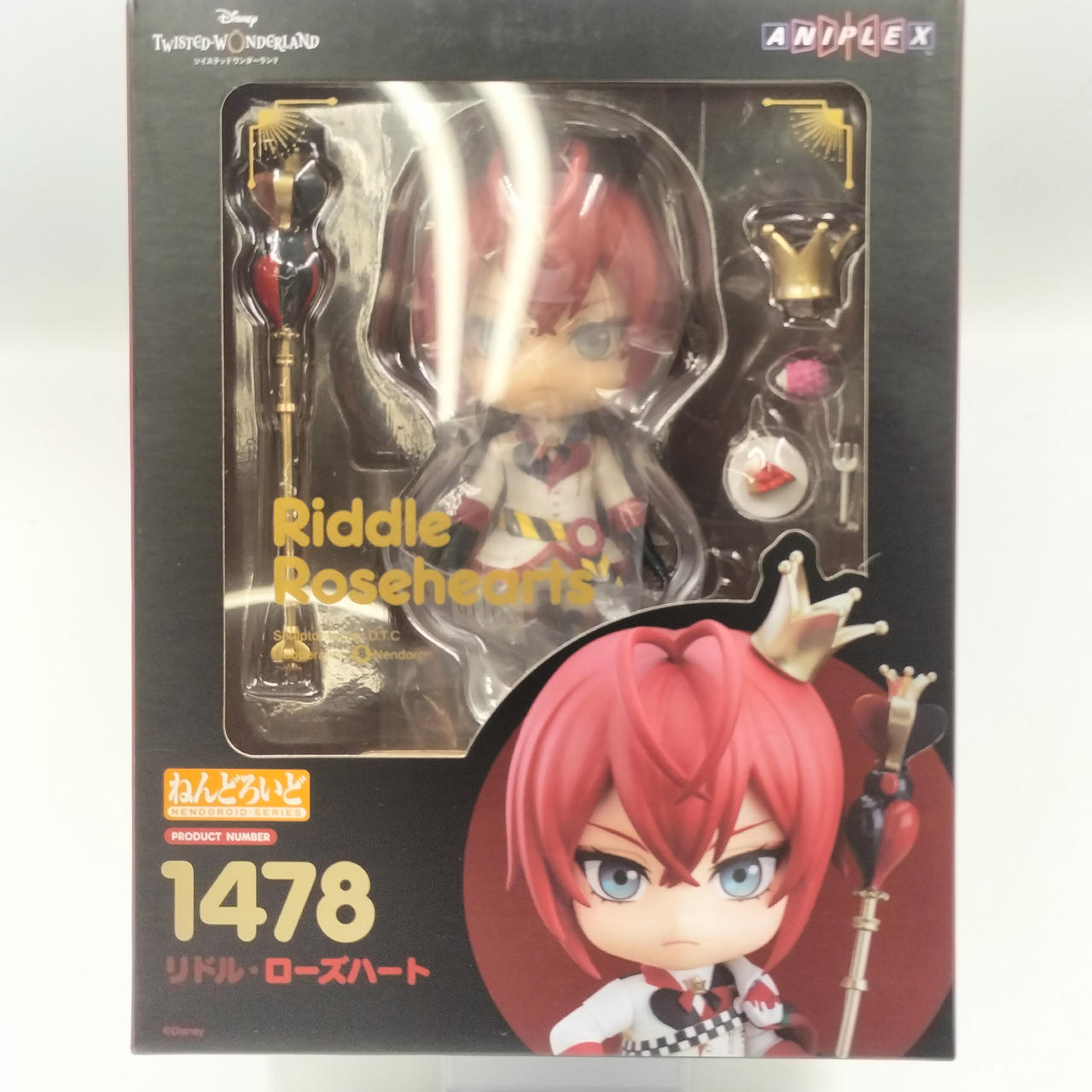 【未開封】ツイステ リドル ねんどろいど グッドスマイルカンパニー|ツイステ リドル・ローズハート