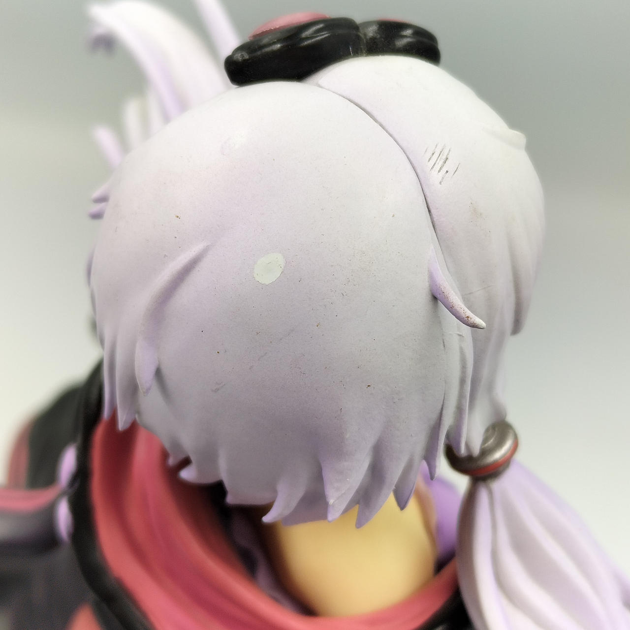 頭部にキズあり