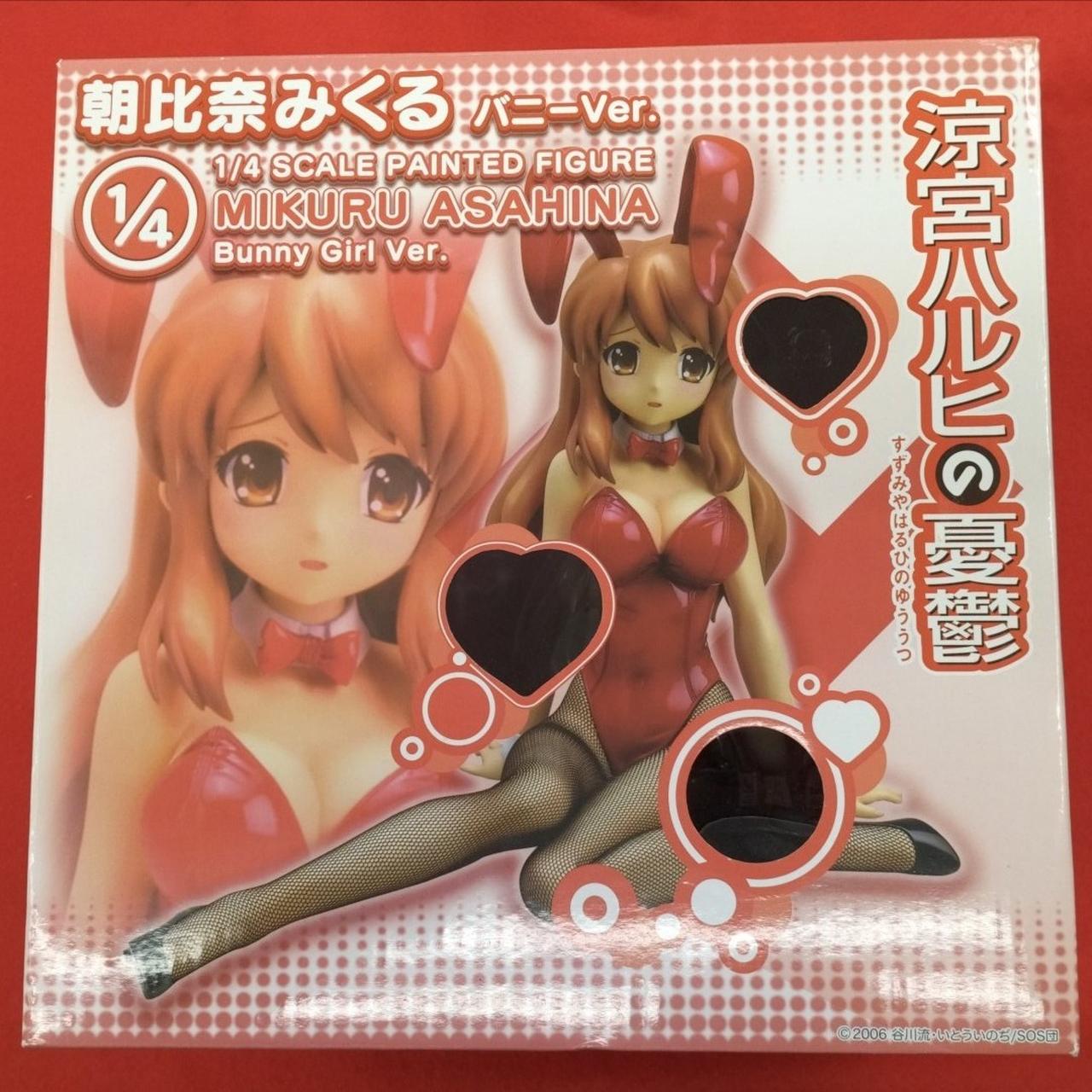 涼宮ハルヒの憂鬱　朝日奈みくる　フィギュア　まとめ売り 涼宮ハルヒの憂鬱 朝比奈みくる 1/4 スケールフィギュア