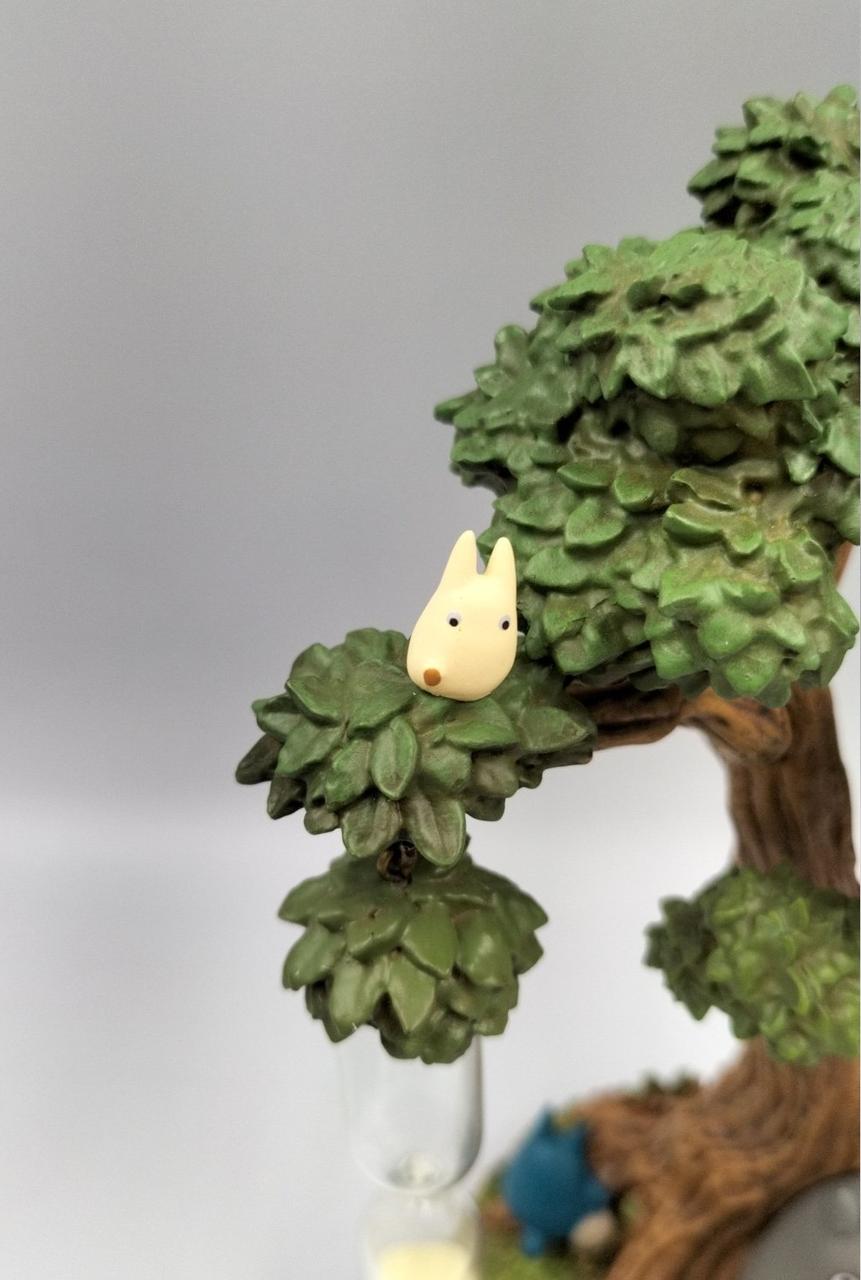 となりのトトロ ジオラマ置時計 松の木の上で | どんぐり共和国