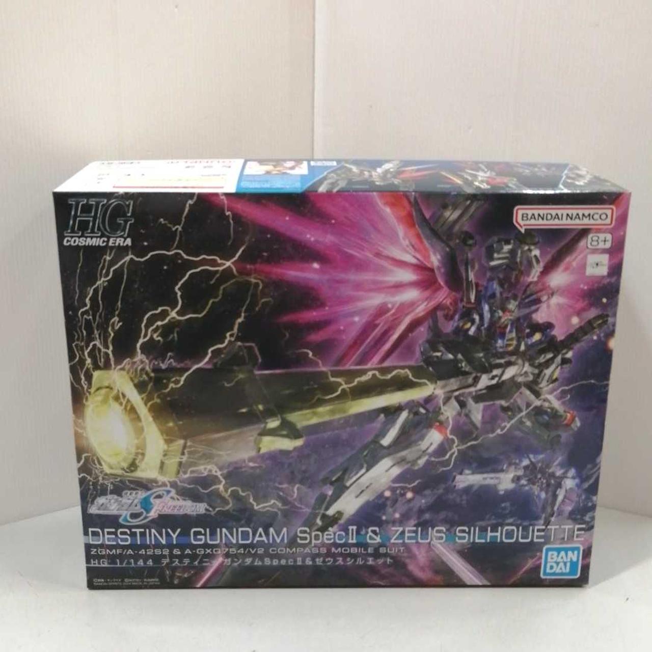 【新品未開封】 HG 1/144 ゼウスシルエット HG 1/144 デスティニーガンダムSpecII&ゼウスシルエット