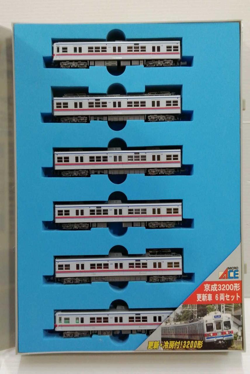 マイクロエース A-1876 京成3200形 更新車 6両セット Nゲージ A1876 京成3200形更新車 6両セット｜トレファクONLINE