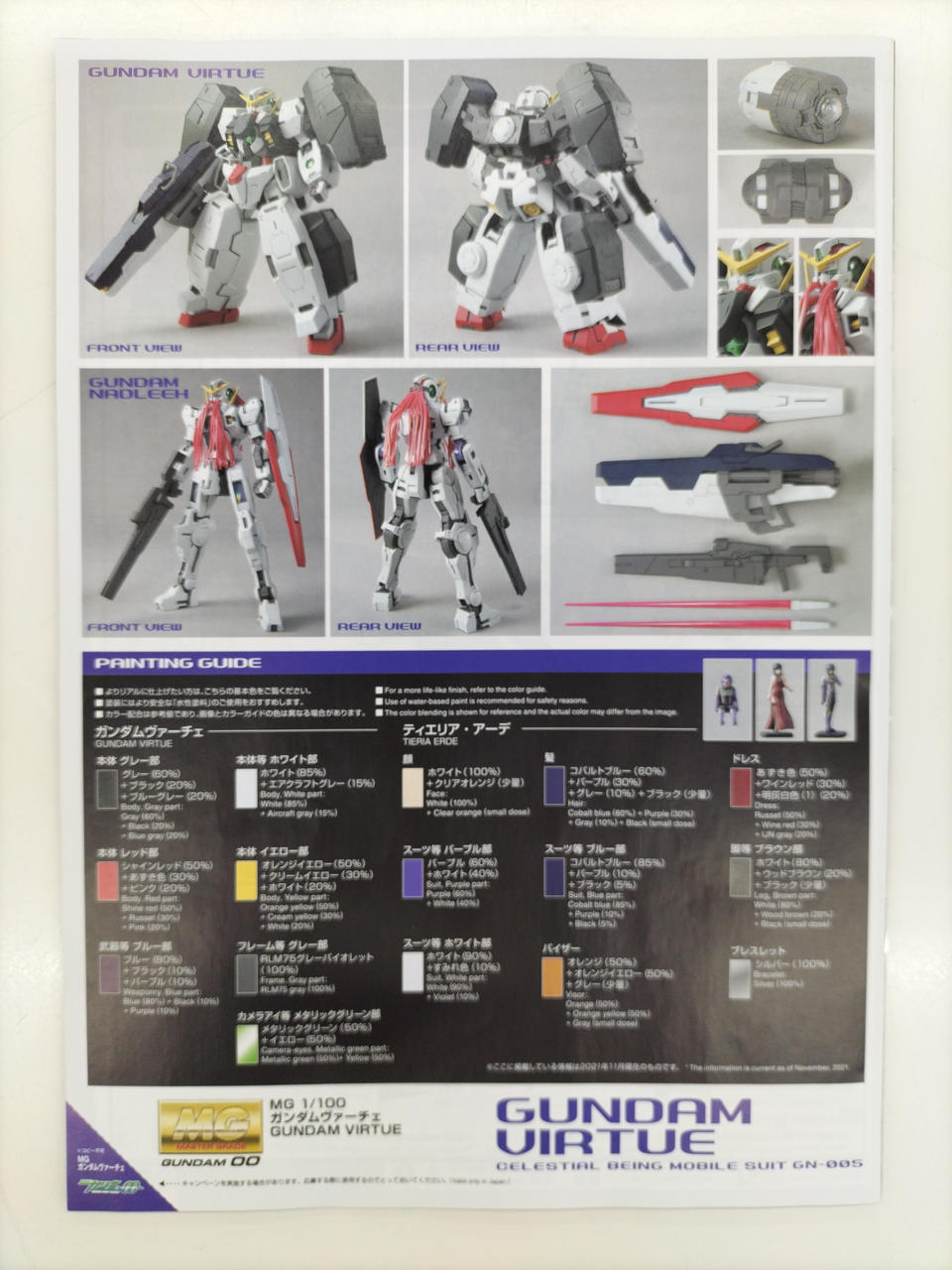 BANDAI - BANDAI バンダイ/MG/ガンダムヴァーチェ/ABランク/42【中古】 楽天市場】BANDAI バンダイ/MG/ガンダムヴァーチェ/ABランク/42