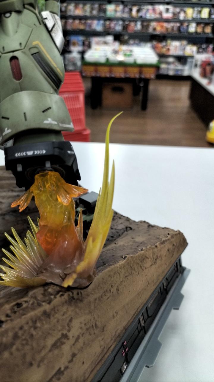 エフェクトパーツ先端曲がり有