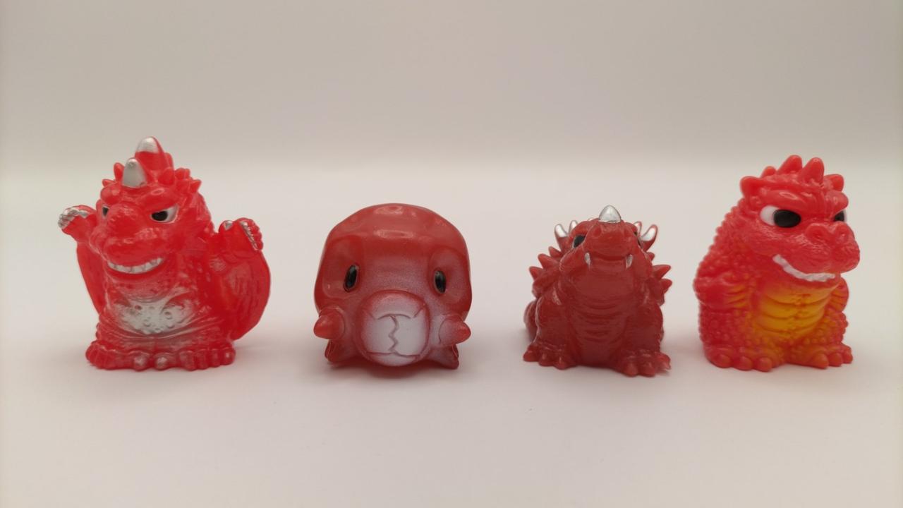 不明|指人形 ゴジラ大図鑑 マジカルサーモVER.|HARDOFFオフ