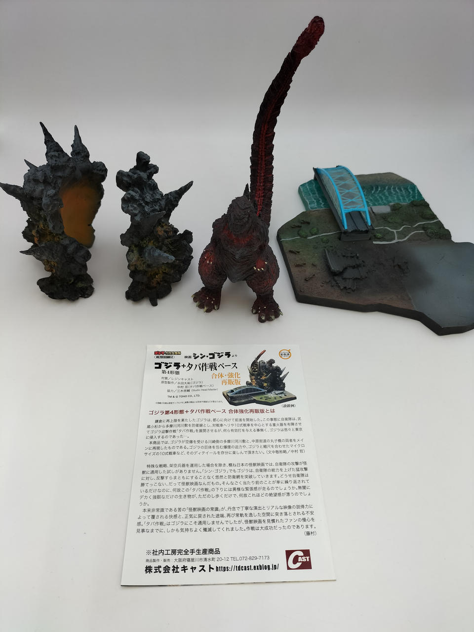 株式会社キャスト|ゴジラ特撮大百科|【ハードオフ公式通販】オフモール