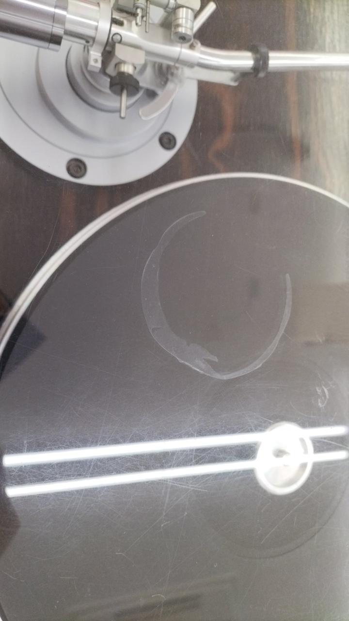 ダストカバー傷2