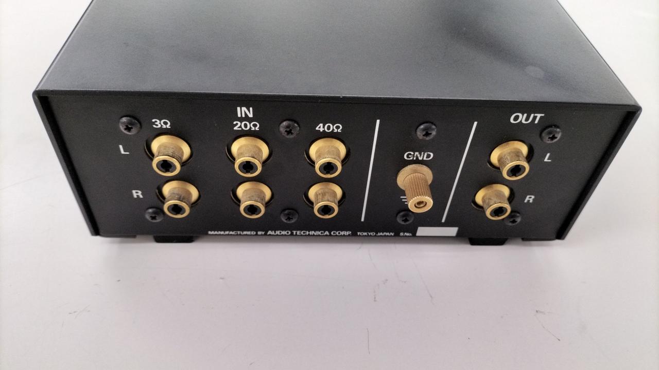 未使用品 オーディオテクニカ AT660T/OCC MCカートリッジ昇圧トランス