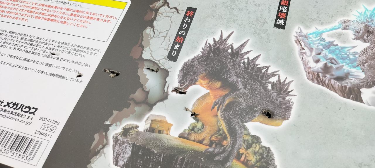 箱背面にダメージあり。