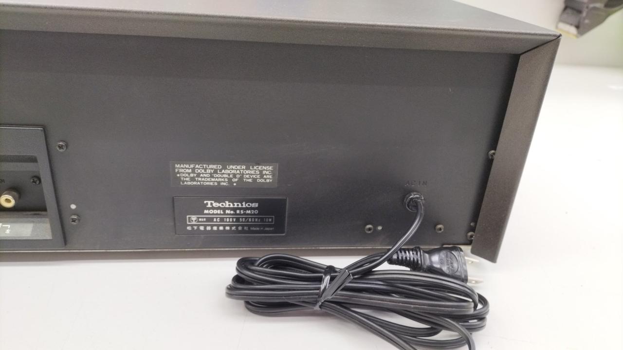Technics テクニクス ステレオカセットデッキ RS-M20 【公式通販】