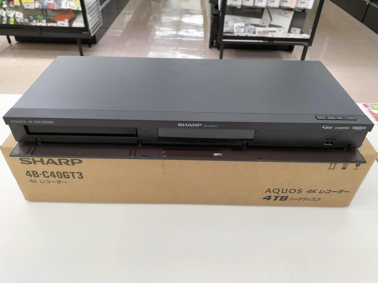 レコーダー SHARP AQUOS 4K RECORDER Amazon | シャープ SHARP/AQUOS 4Kレコーダー 4B-C20GT3